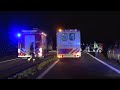Hoogkerk - Man overleden na botsing met graafmachine op de A7