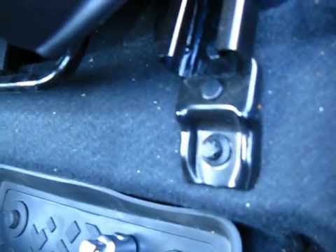 KIA RIO 2013 демонтаж кресел