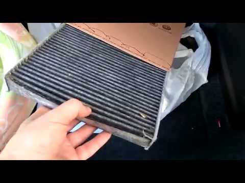 #ТО: замена воздушного и салонного фильтра - Skoda Rapid (1G), 1,6 л, 2014 года 