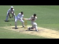 David Warner in nervous 90s, reaches century, Gabba Ashes Test 2013