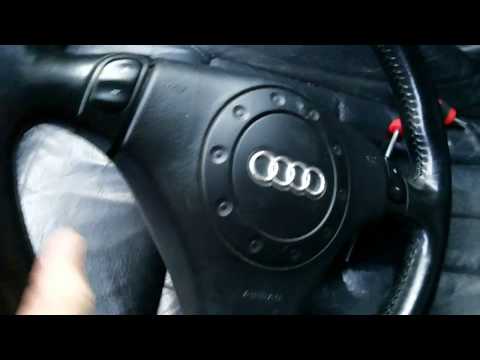 Руль Audi S-Line A8 с кнопками разборка и сборка вынимаем подушку безопасности водителя