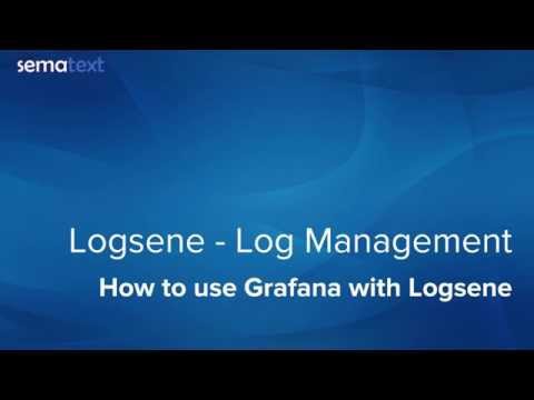 How to use Grafana with Logsene