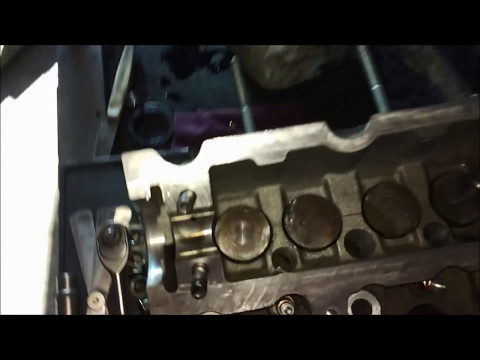 Регулировка клапанов на моторе ... Peugeot 1.9d DW8 Зазоры клапанов.