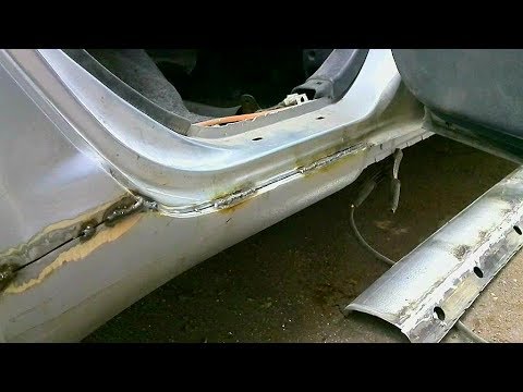 Порог Франкенштейн. Собираем скорлупу порога из кусков. Toyota Yaris 3 Порог Франкенштейн. Собираем скорлупу порога из кусков. Toyota Yaris 3