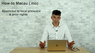How to register a domain name in Macau (.com.mo) - Domgate YouTube Tutorial