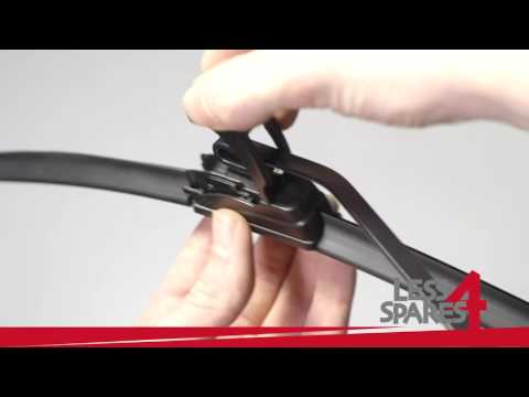 Suzuki SX - how to fit wiper blades