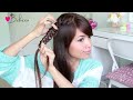 4-Strand Slide-Up Braid Hairstyle Hair Tutorial