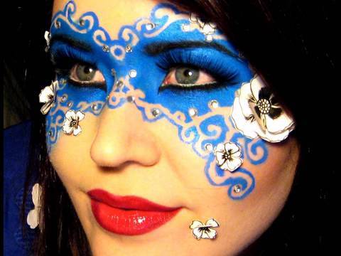 masquerade ball makeup. Masquerade Ball Makeup