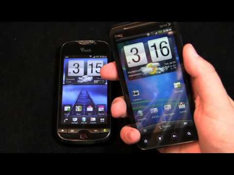 T-Mobile MyTouch 4G Slide Vs. HTC EVO 3D Dogfight Part 1