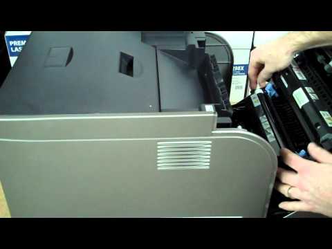 How To Install Transfer Roller In A Dell 5100CN Color Printer