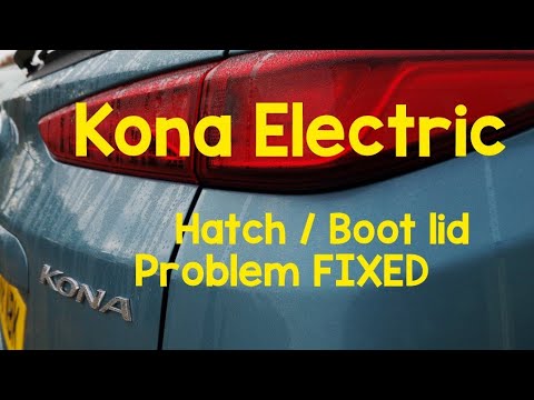 Hyundai Kona Tailgate problem fixed