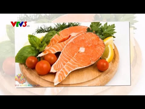 Súp cá hồi hạt sen