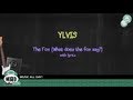 Ylvis - The Fox What does the fox say? - with lyrics