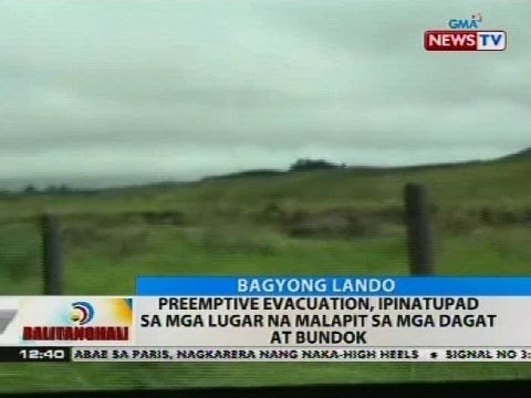 malapit dagat ipinatupad bundok evacuation preemptive