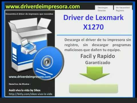 Descargar Driver De Lexmark X1270