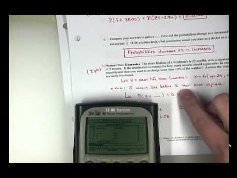 Elementary STAT Calcualtor AID TI-89 Titanium Inverse Normal and Normal cdf.mp4. Duration: 3:41. Total Views: 9,191