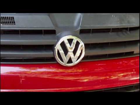 Как снять передний бампер на VW T 5