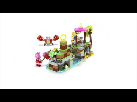 LEGO Sonic The Hedgehog Amy's Animal Rescue Island 76992 Building Toy Set,  Sonic Adventure Toy with 6 Characters and Accessories for Creative Role