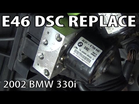BMW E46 DSC (Dynamic Stability Control) Unit Replacement & Coding!