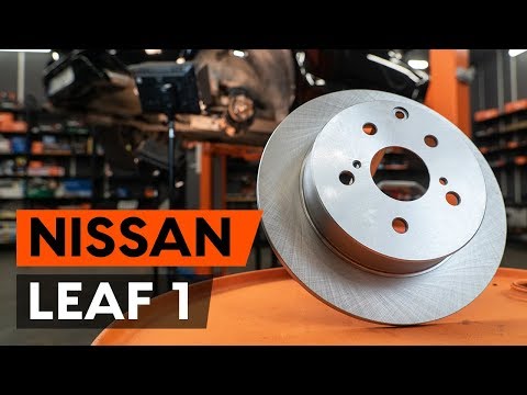 Как заменить задние тормозные диски на NISSAN LEAF 1 (ZE0U) (ВИДЕОУРОК AUTODOC)