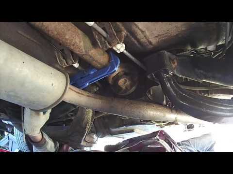 Демонтаж карданного вала Ford Sierra