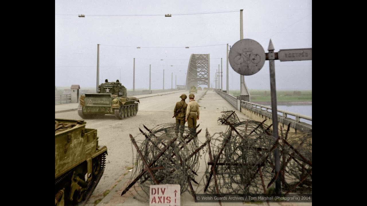 German Frogmen Attack - Nijmegen Bridge 1944
