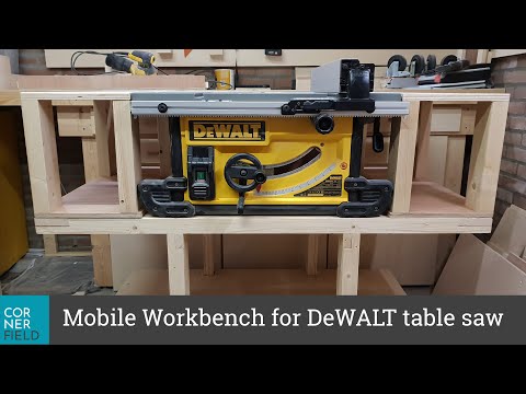 Mobile Workbench for the DeWalt DWE7491 and DWE7492 Youtube Thumbnail