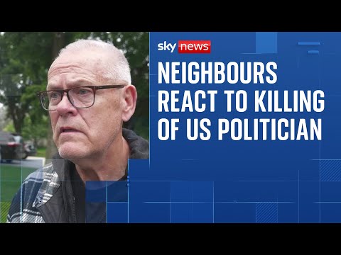 Neighbors stunned by politician’s murder