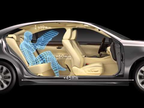 Lexus ES. Комфорт пассажира на заднем сиденье