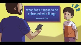 What Does It Mean to be Entrusted with Things