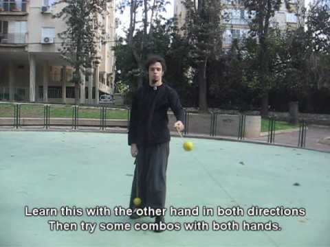 Poi Lesson - Isolated Throws (Horizontal)