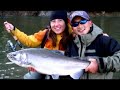 Fishing with Rod: Her biggest coho salmon