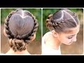 Rope Twisted Heart | Cute Girls Hairstyles