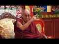 His Holiness takes about Tibetan Buddhism & Language 1/4 (5.16.2013)