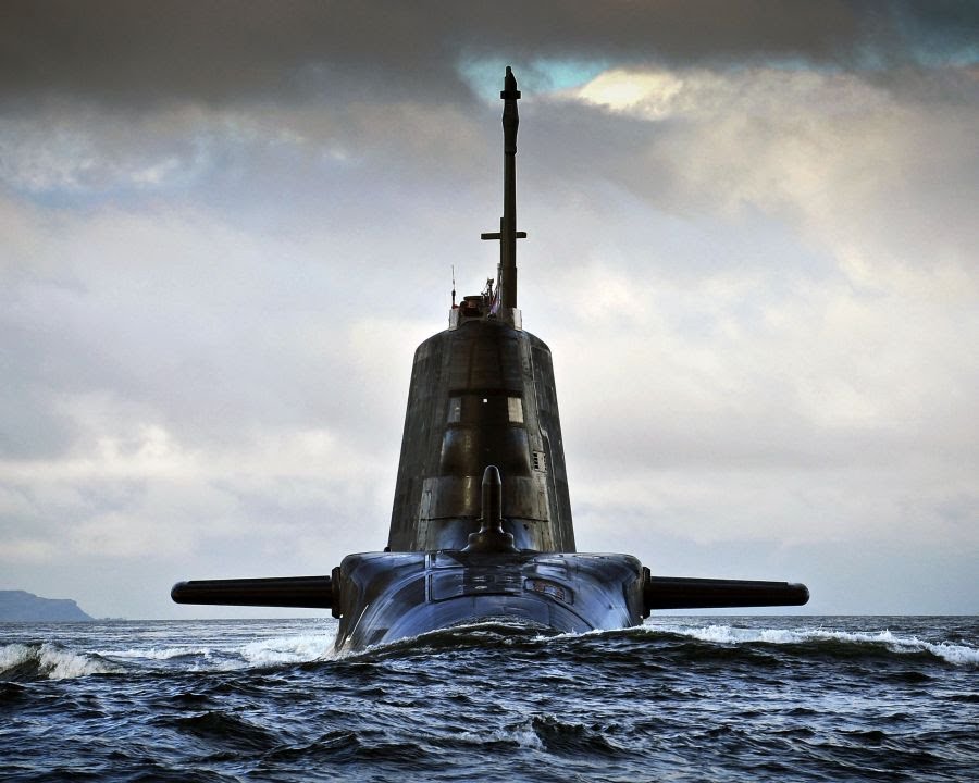 HMS Ambush In Action For The First Time