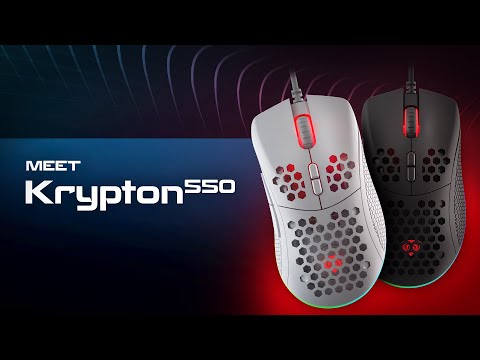 GENESIS Krypton 550, profi gaming optična miška, RGB osvetlitev, 7 prog. tipk, 8.000dpi, spomin, aplikacija, bela
