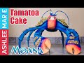 How to make a Giant Tamatoa Cake From Disneys Moana - Life size coconut crab cake