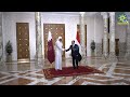 الرئيس عبد الفتاح السيسي يستقبل أمير دولة قطر