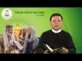 Thứ Hai tuần IV Mùa Vọng Năm A