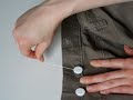 How to Sew on a Suspender Button