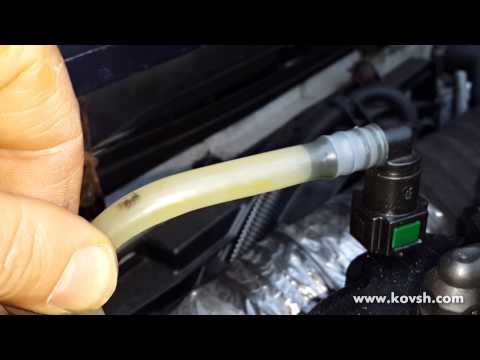 Принцип работы топливного фильтра в мороз на Renault Kangoo 1.5 DCi