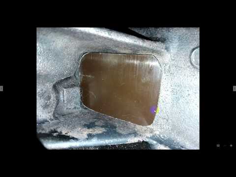 Opel Sintra. Заглушка в КПП.