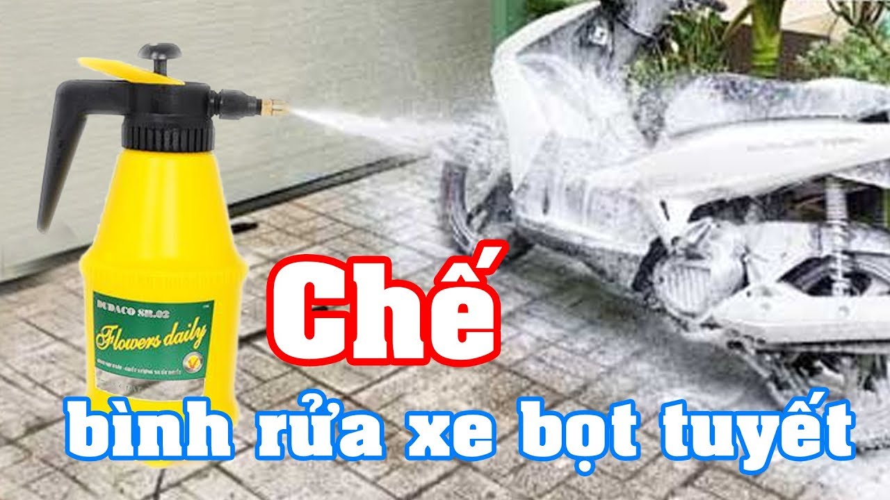Bình rửa xe mini siêu cấp