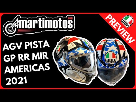 Video of AGV PISTA GP RR MIR AMERICAS 2021