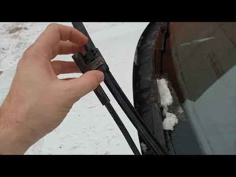 Как снять щетку для замены Reemplazo de escobillas limpiaparabrisas Ford Focus 3. *Arregla tu auto!