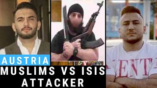 2 MUSLIM HEROS IN AUSTRIA ATTACKS
