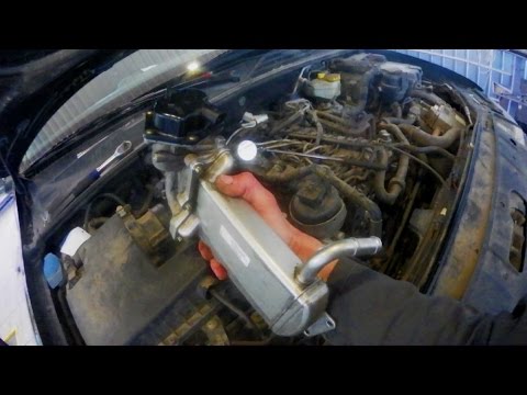 VW Amarok Чистка клапана рециркуляции отработавших газов