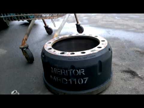 Неотцентрованные тормозные барабаны Meritor MBD 1107.
