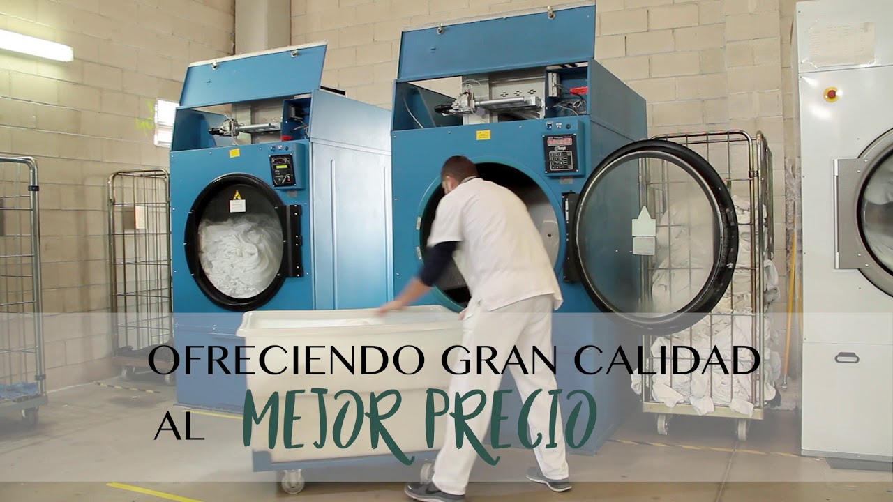 Video Lavandería Industrial de Grupo Lesli Madrid