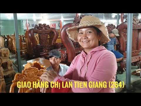 Giao hàng cho vợ chồng chị Lan ở Tiền giang(264) / Đồ Gỗ Trâm Anh -0794455222